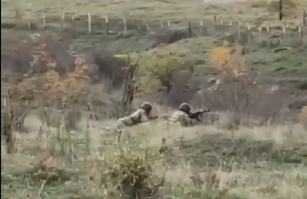 В Карабахе армянские солдаты обстреляли так называемых российских "миротворцев". ВИДЕО