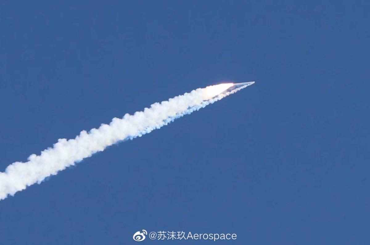 Разбилась через несколько минут: в Китае неудачно запустили частную ракету iSpace  