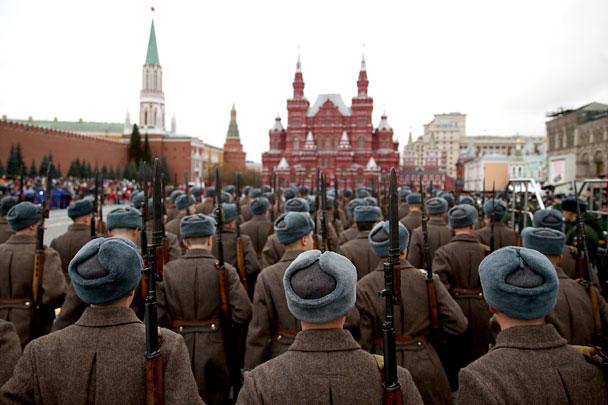 102 роки Великій Жовтневій Соціалістичній Революції у Москві