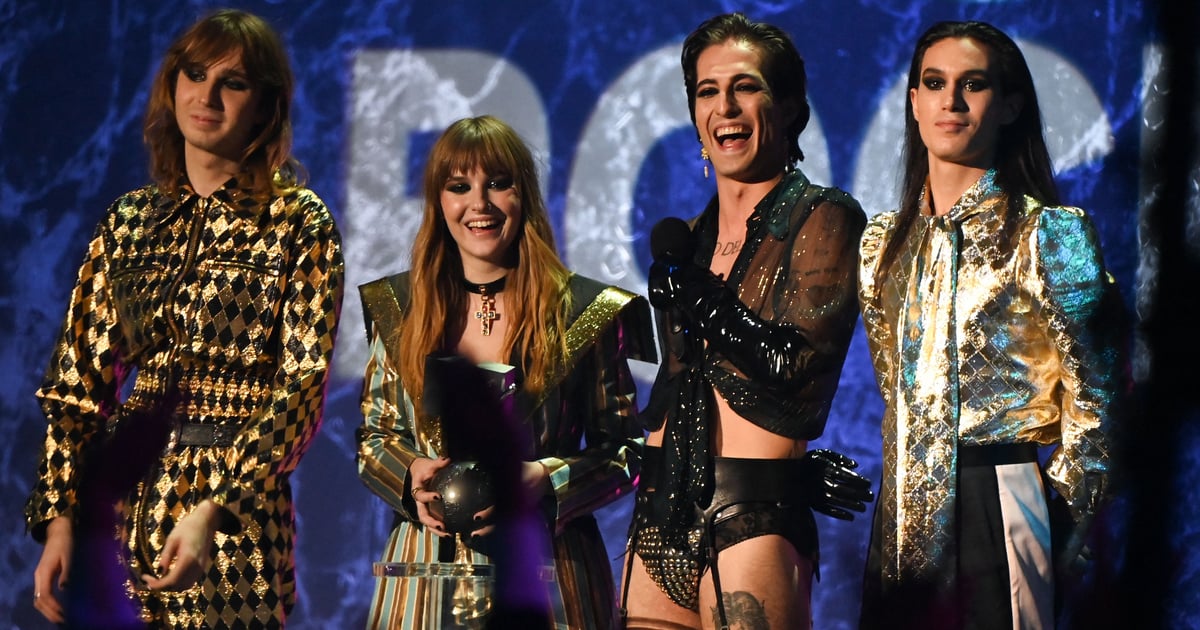 Måneskin стала найкращим рок-гуртом на церемонії вручення нагород MTV Europe