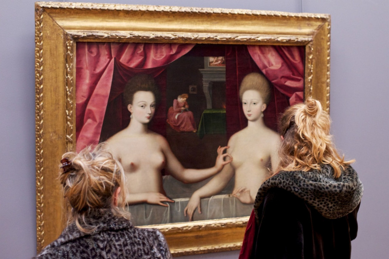 В гармонии с шедеврами: посетители музеев, «совпадающие» с классическими картинами. ФОТО