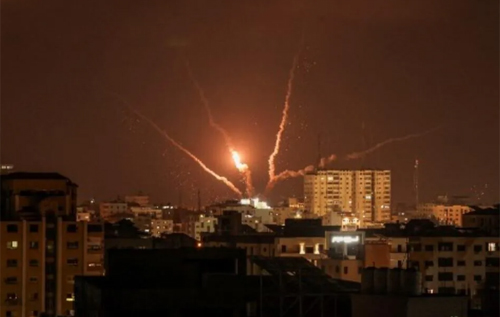 "Ісламський джихад" здійснив масований обстріл Ізраїлю, ЦАХАЛ завдав ударів по об'єктах у секторі Гази. ВІДЕО