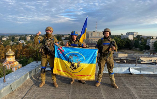 ЗСУ звільнили від окупантів Куп'янськ: у місті підняли прапор України