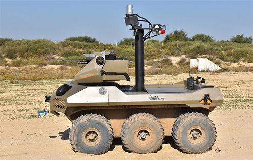 В Израиле проказали боевого робота-пограничника, которого уже тестируют в секторе Газа. ВИДЕО