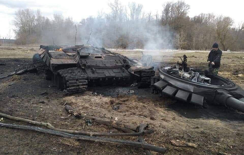 Бійці Нацгвардії розгромили скупчення техніки та живої сили окупантів на Луганщині. ВІДЕО