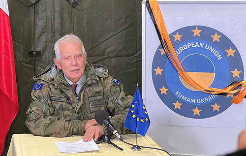 Глава дипломатії ЄС Боррель назвав українську армію однією з найкращих у світі