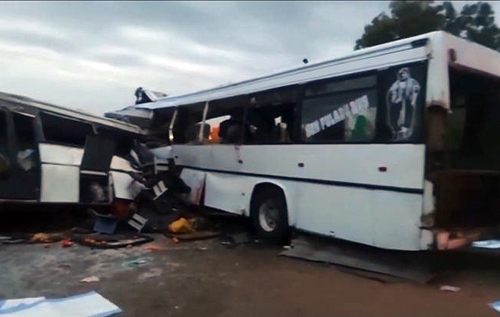 У Сенегалі зіткнулися два пасажирські автобуси: 38 осіб загинуло, 87 травмовано. ВІДЕО
