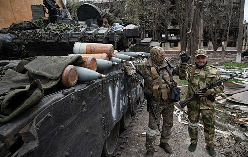 "Вагнерівці" виснажилися під Бахмутом, армія РФ хоче розосередити ЗСУ на Донбасі, – ISW