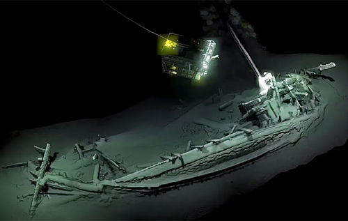У берегов Греции обнаружили судно, затонувшее 2500 лет назад