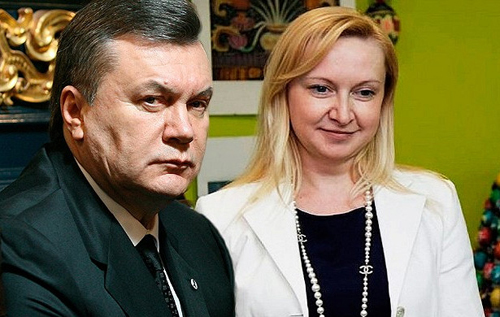 Янукович с подругой сердца занялся в России земельным рейдерством