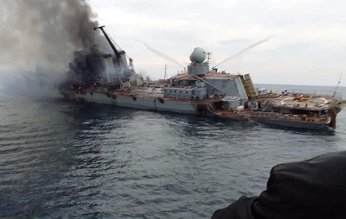 У ВМС розповіли, чим крейсер "Москва" був для флоту РФ і де зараз ховаються інші кораблі окупантів