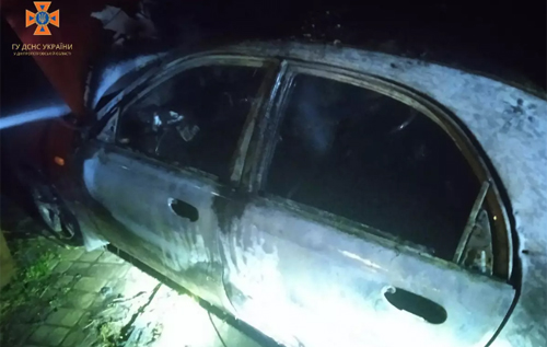 В Кривому Розі 30-річний водій згорів живцем після ДТП