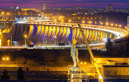 У Запоріжжі з молотка продадуть найвищий в Україні пам'ятник Леніну: хочуть 15 млн грн