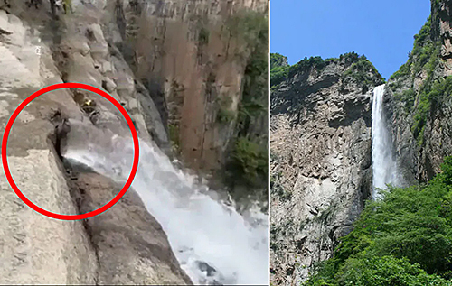 Розчарування століття: найвищий водоспад Китаю виявився підробкою. ВІДЕО