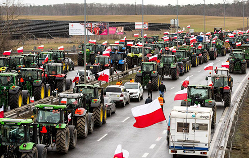 "Машина Путіна працює": польський журналіст розповів про протести на кордоні з Україною