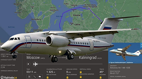 У Калінінграді приземлився Ан-148: подібні літаки Росія використовує для обміну в'язнів, – ЗМІ