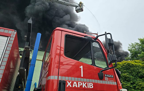 У Харківській області через масштабну пожежу евакуюють ціле село