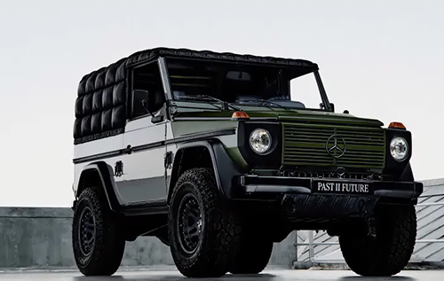 "Гелендваген" у пуховику: презентовано ексклюзивний Mercedes G-Class "от кутюр". ФОТО