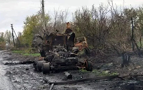 ЗСУ знищили дві колони бронетехніки росіян на Харківському та Покровському напрямках, – ОСУВ "Хортиця"