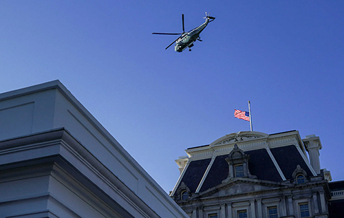 Байден на гелікоптері залишив Вашингтон після інавгурації Трампа. ФОТО