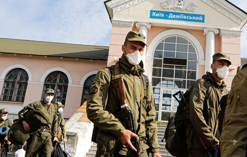 Вернулись из ада: в Киеве встретили бойцов Бригады быстрого реагирования Национальной гвардии. ФОТО. ВИДЕО