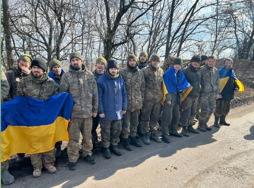 Україна повернула з російського полону 130 військових, серед яких є захисники "Азовсталі" 