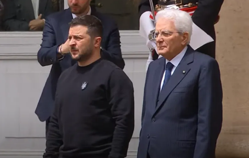 "Важливий візит для перемоги": Зеленський прибув у Рим і розпочав зустріч з президентом Італії. ВІДЕО