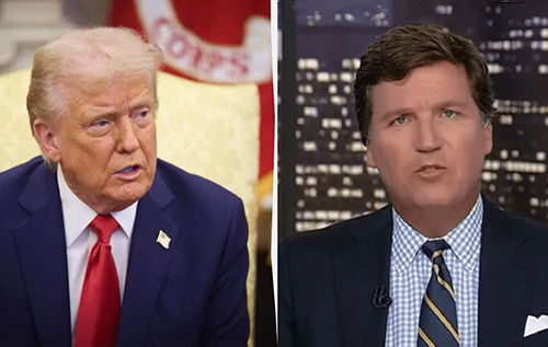 "Поясніть цьому божевільному": Трамп і Карлсон посварились через Іран