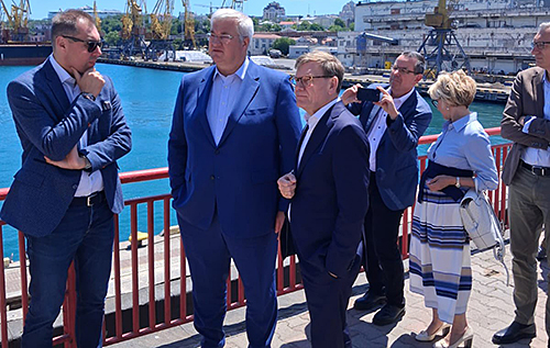Глава МЗС Німеччини відвідав Одесу