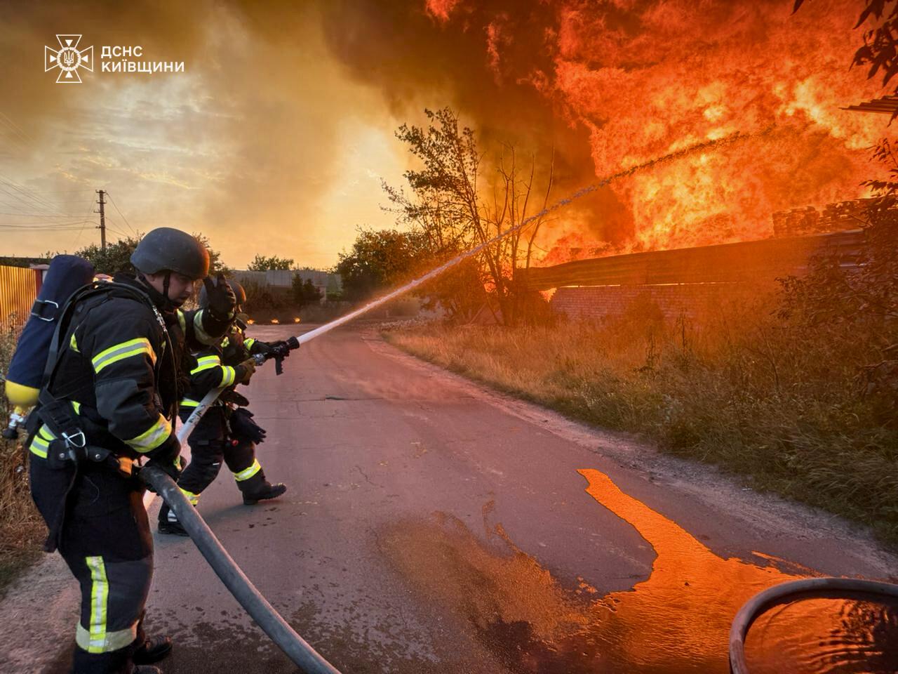 Київщина зазнала однієї з наймасованіших атак ворога, – ОВА