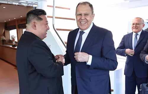 Лавров зустрівся з Кім Чен Ином