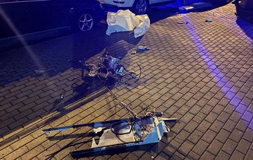 У Білорусі заявили, що вночі над Мінськом збили безпілотник: уламки впали на вулиці міста