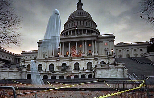 Білий дім опублікував відео з "привидами демократів” з нагоди Halloween Білий дім опублікував відео з "привидами демократів” з нагоди Halloween