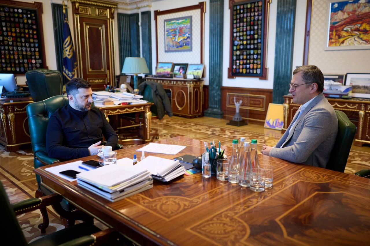 "Дмитро — в команді України": Зеленський зустрівся з ексглавою МЗС Кулебою