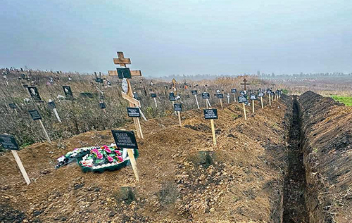 «Розмах шокує»: Андрющенко розповів про нові масові поховання в окупованому Маріуполі. ФОТО «Розмах шокує»: Андрющенко розповів про нові масові поховання в окупованому Маріуполі. ФОТО