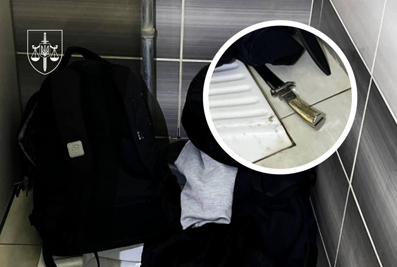 Сховався та порізав собі руки: учня, який напав з ножем на вчительку та однокласника у Києві, госпіталізували, — прокуратура