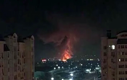 Ростов-на-Дону атакували дрони: у місті можуть горіти резервуари нафтопродуктів