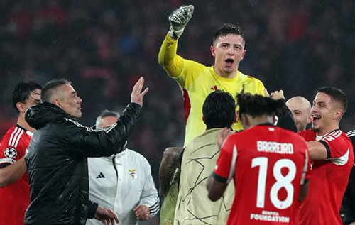 Український голкіпер Анатолій Трубін забив гол і вирвав для "Бенфіки" плей-офф Ліги чемпіонів проти "Реала". ВІДЕО