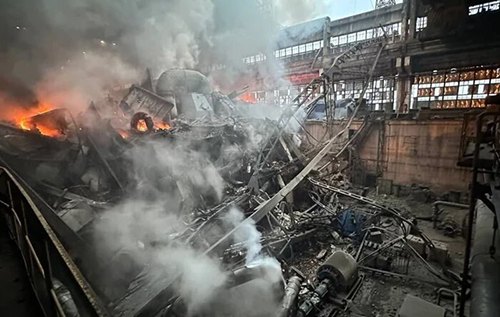 Дев’ята атака за зиму: росіяни знову обстріляли теплоелектростанції ДТЕК