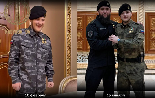 Син Рамзана Кадирова вперше після повідомлень про ДТП з’явився на публіці