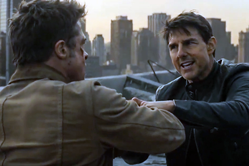 Бійка Тома Круза і Бреда Пітта, згенерована ШІ, розлютила кіноіндустрію. ВІДЕО