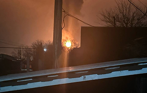 В Росії БПЛА уразили Ільський НПЗ у Краснодарському краї: спалахнула пожежа В Росії БПЛА уразили Ільський НПЗ у Краснодарському краї: спалахнула пожежа