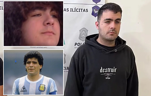 Вилучили кокаїн: в Аргентині заарештували наркоторговця, який називав себе сином Марадони