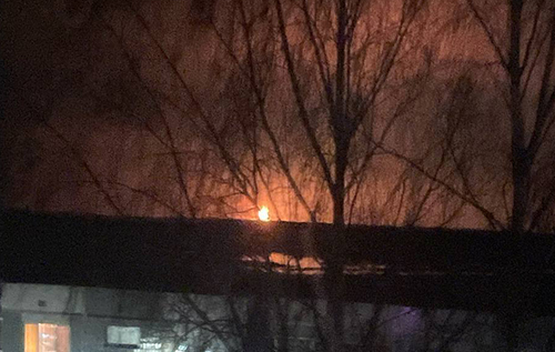 Ленінградську область РФ третю ніч поспіль атакували дрони: у портах Приморськ та Усть-Луга спалахнули пожежі