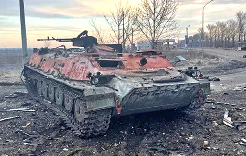 Вперше від початку зими ворог намагався провести масований штурм бронетехнікою на Оріхівському напрямку, - військовий