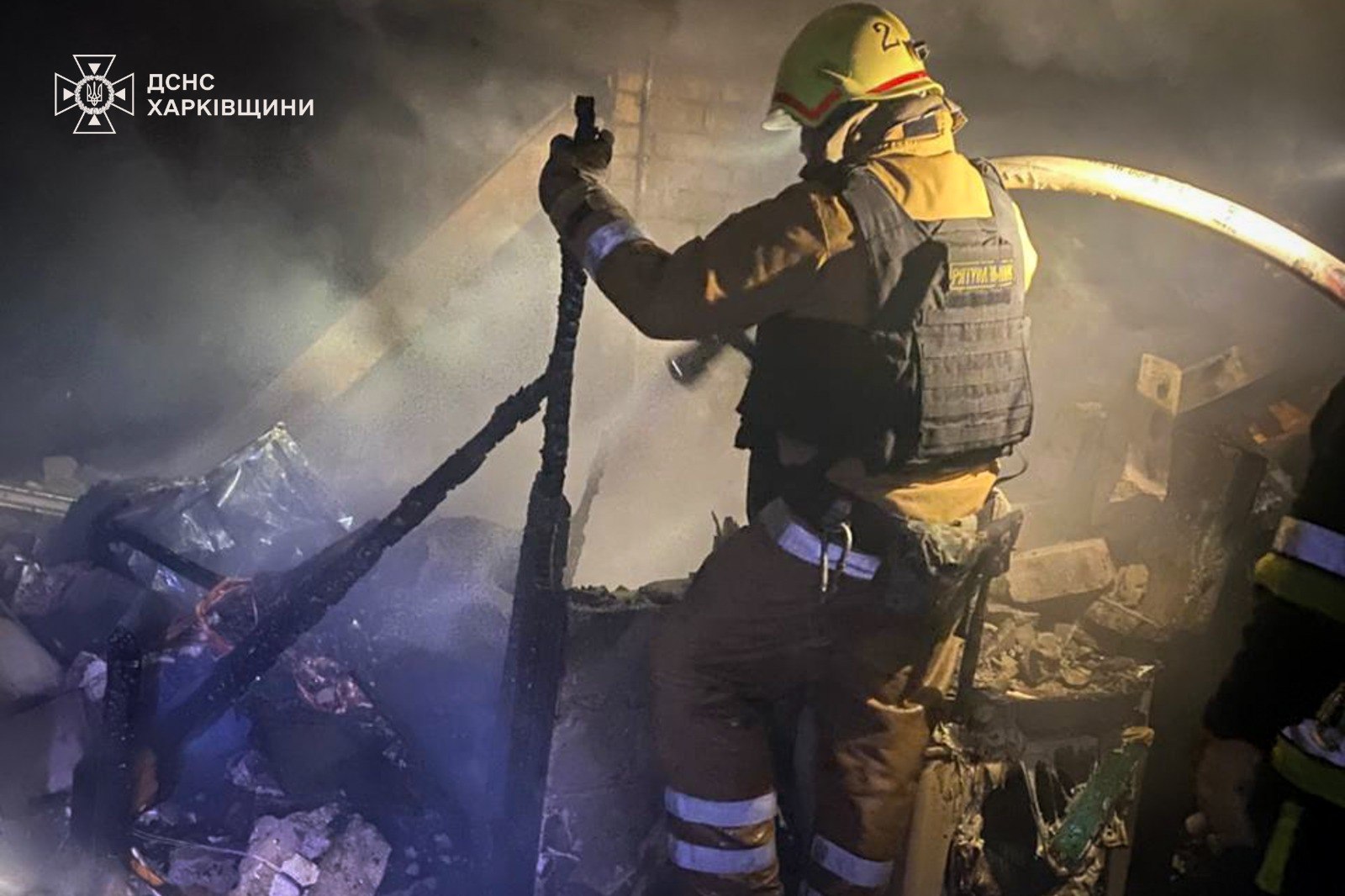 Внаслідок російської атаки на Чугуїв постраждали двоє людей. ФОТО