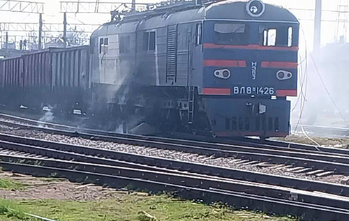 Росіяни вранці атакували поїзд на Дніпропетровщині Росіяни вранці атакували поїзд на Дніпропетровщині