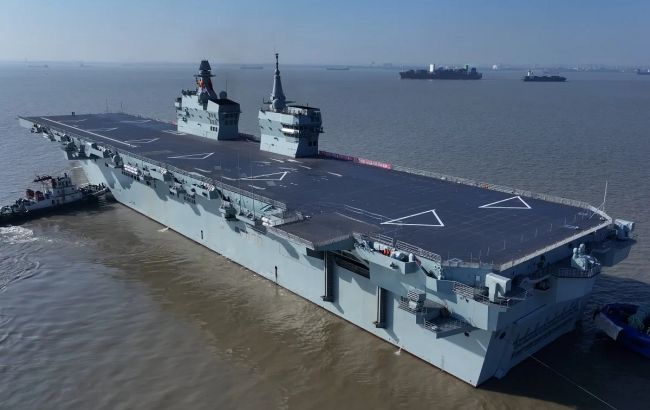 Китай вивів у море секретний корабель проєкту 076