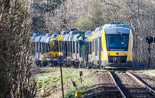 У Данії зіткнулися два пасажирських поїзди, є постраждалі