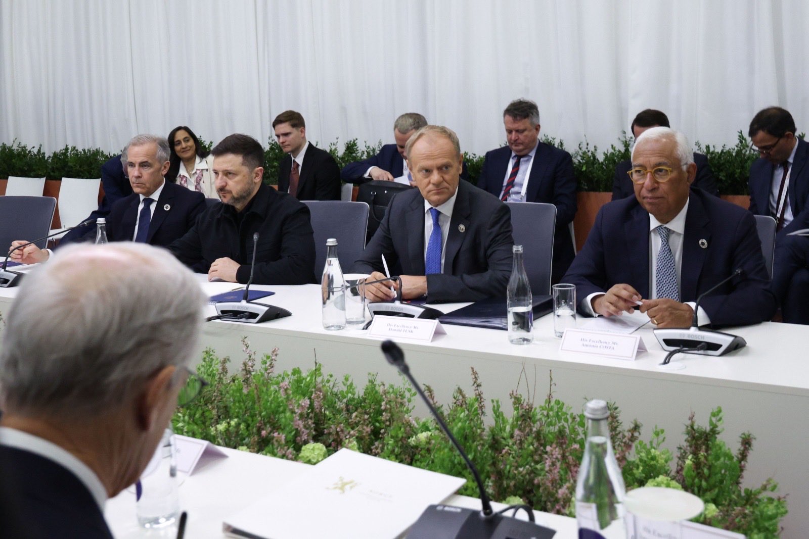 Європейські лідери провели зустріч із Зеленським на полях саміту в Єревані